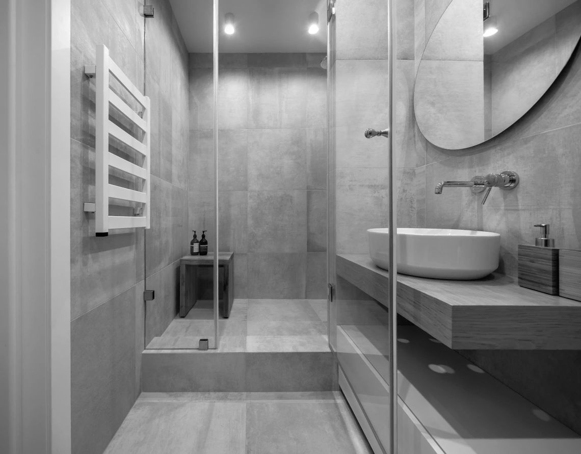Decoración y reforma de piso moderno