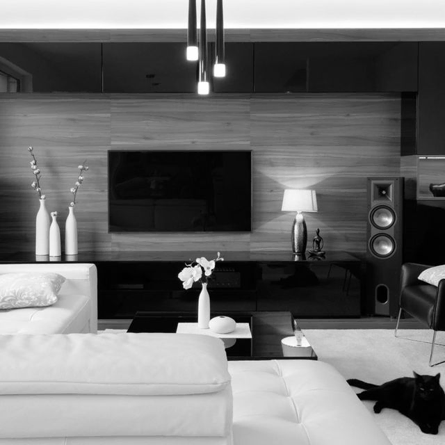 Decoración y reforma de piso moderno